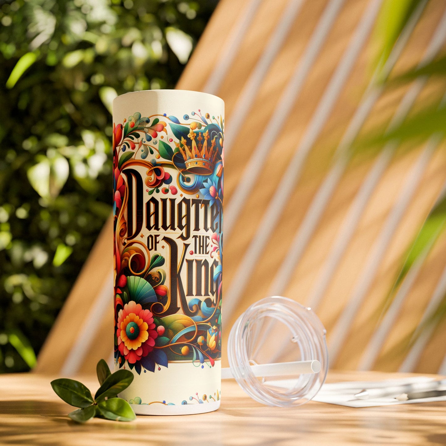 Daughter of the King Inspirational Tumbler 20oz