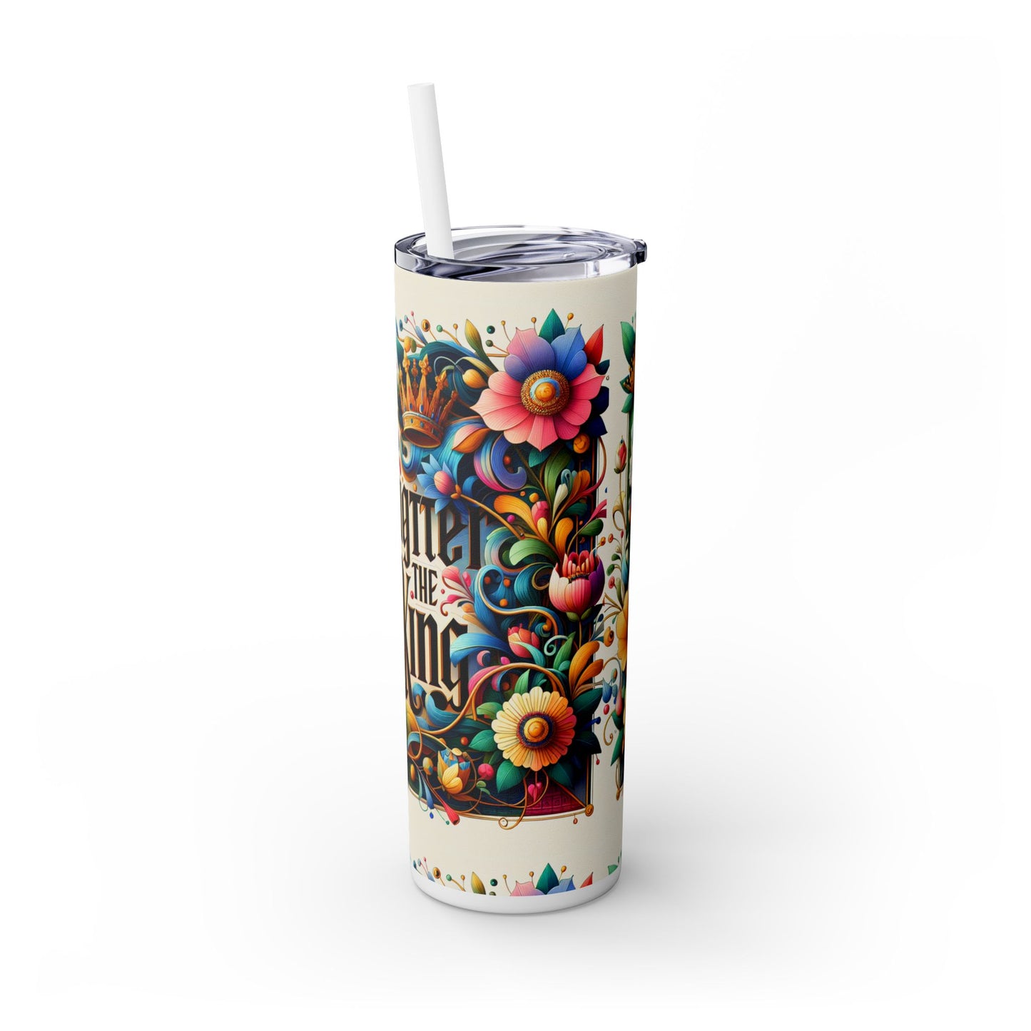 Daughter of the King Inspirational Tumbler 20oz