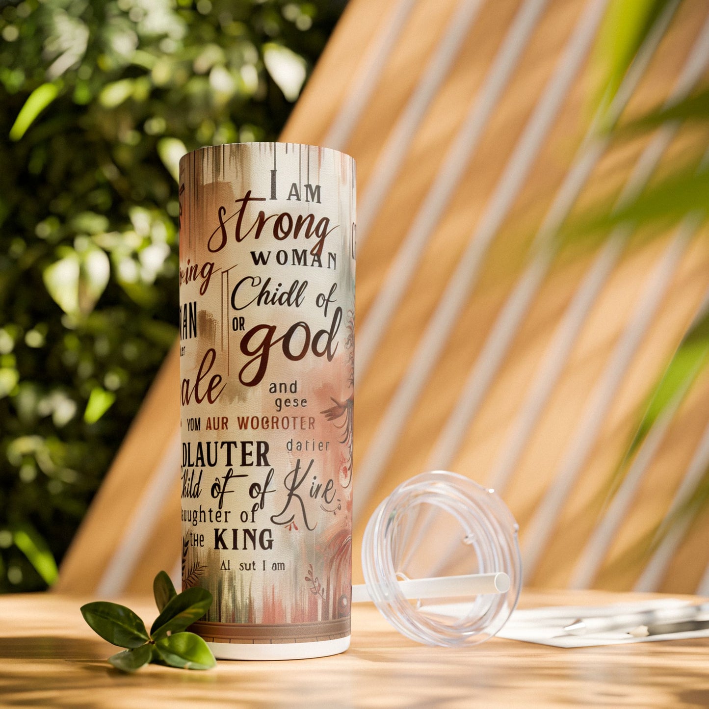 Christian Woman Affirmation Tumbler