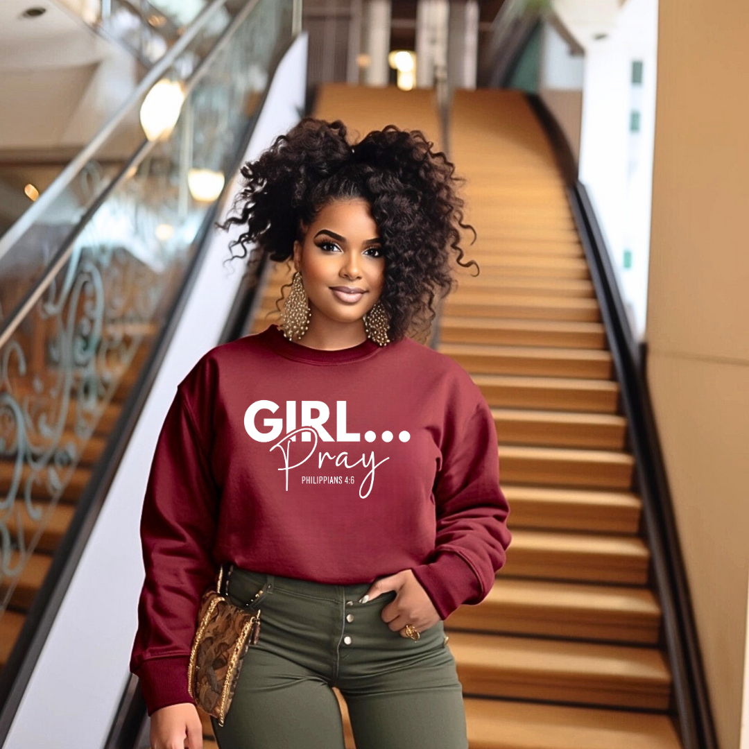 Girl Pray Sweatshirt