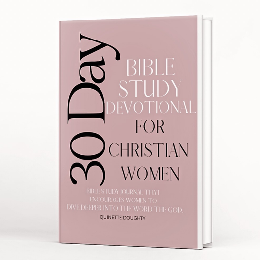 30 Day Bible Study Devotional for Chrisitan Woman & 30 Day Bible Study for Christian Woman Workbook